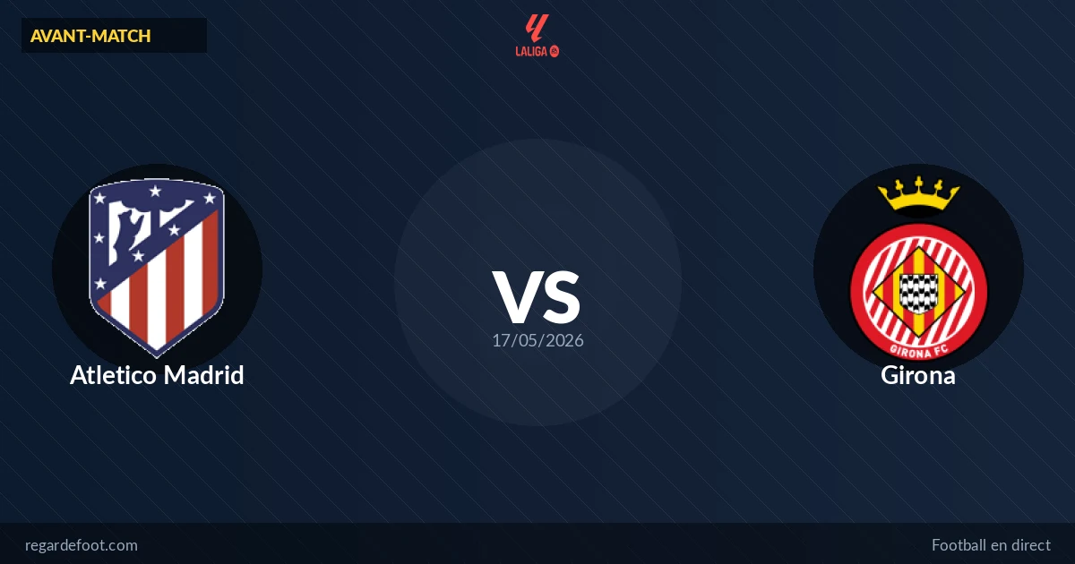 Avant-match Atletico Madrid vs Girona : les clés de la rencontre (La Liga)